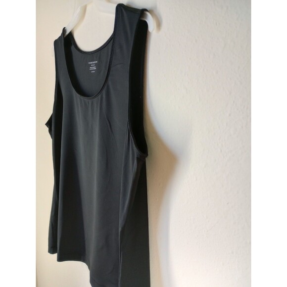Charter Club Women's Shirt 1X Black Sleeveless Round Neck Tank Top - Picture 4 of 10